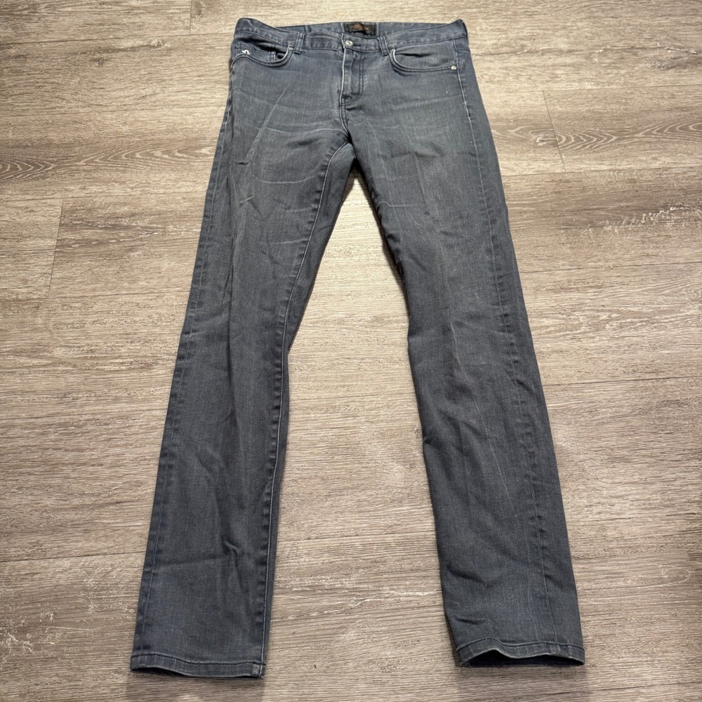 J.Lindeberg Jay Jeans Mens 32 Gray‎ Denim Cotton Stretch Slim Stockholm 32x32
